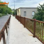 Parapetti Falcade HO3 per marciapiede a Corridonia.
