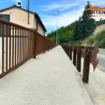 Parapetti Falcade HO3 per marciapiede a Corridonia.