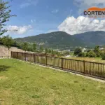 Parapetto Falcade HO3 per pista ciclabile di Costermano del Garda.
