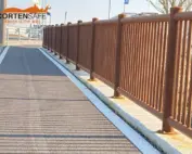 Parapetto Falcade HO3 per pista ciclabile di Ferrara.