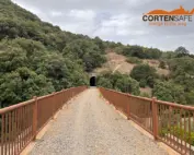 Parapetto Falcade HO3 per ponte di Gonnesa.