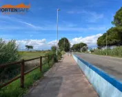 Staccionata Brunico H2C per marciapiede di Latina.
