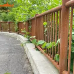 Parapetto Falcade HO3 per strada di Lizzano in Belvedere.