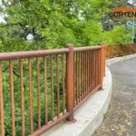 Parapetto Falcade HO3 per strada di Lizzano in Belvedere.