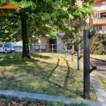 Staccionata Snake E2C per marciapiede di Macerata.