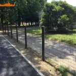 Recinzione Pinerolo HAC grid per area di verde pubblico di Mirano.