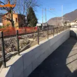Recinzione Pinerolo HSC grid per sottopasso di Montagna.