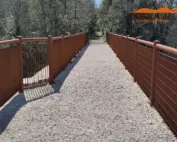 Parapetto Cles HGC grid per ponte di Murlo.