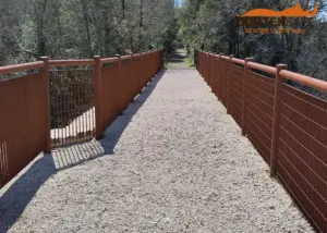 Parapetto Cles HGC grid per ponte di Murlo.