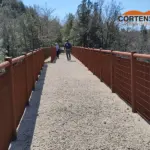 Parapetto Cles HGC grid per ponte di Murlo.