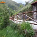 Staccionata Cadore H4C e H4C wood per percorso pedonale di Piteglio.