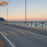 Staccionata Cadore H2C-1 per lungomare di Porto Recanati.