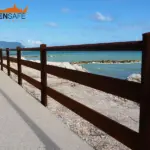 Staccionata Ortisei H3C per lungomare di Porto Recanati.