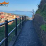 Staccionata Brunico H2C per passeggiata panoramica di Rio nell'Elba.