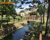 Staccionata Brunico H2C e H3C per area di verde pubblico a Rosà.