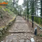 Staccionata Snake E2C per sentiero di S. Stefano di Sessanio.