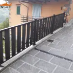 Parapetto Falcade HU nelle viuzze di San Marcello Piteglio.