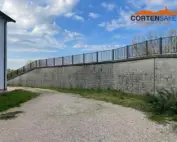 Parapetto Falcade HQ1 per abitazione privata su San Miniato.