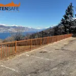 Parapetto Falcade HO3 per parcheggio di S. Zeno di Montagna.