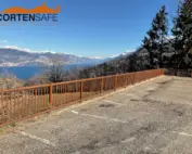 Parapetto Falcade HO3 per parcheggio di S. Zeno di Montagna.