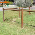 Parapetti Cles HSC grid e cancelli Gaia per area sgambamento cani di Sesto Fiorentino.
