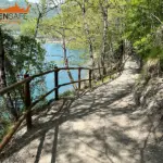 Staccionata Snake E2C e E3C per sentiero di Torriglia.