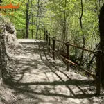 Staccionata Snake E2C e E3C per sentiero di Torriglia.