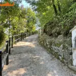 Staccionata Brunico H2C per percorso pedonale di Vestenanova.