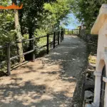 Staccionata Brunico H2C per percorso pedonale di Vestenanova.