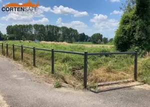 Parapetti Cles HSC grid per ponticello di Zelo Buon Persico.