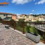 Parapetto Falcade HO2 per belvedere di Zocca.