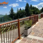 Parapetto Falcade HO2 per belvedere di Zocca.