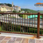 Parapetto Falcade HO2 per belvedere di Zocca.