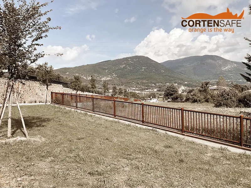 Falcade HO3 Geländer zur Fertigstellung des Radweges in Costermano sul Garda - 1