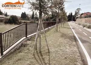 Falcade HO3 Geländer zur Fertigstellung des Radweges in Costermano sul Garda - 5