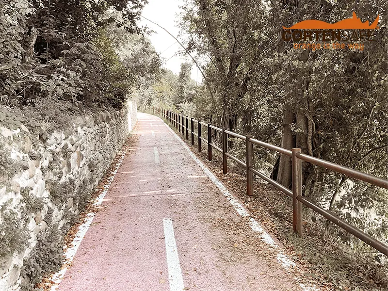 Falcade HO3 Geländer zur Fertigstellung des Radweges in Costermano sul Garda - 8