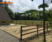 Staccionata Badia H3C per residenza privata di Zero Branco.