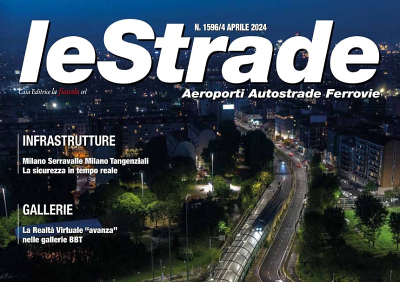 Copertina rivista leStrade - aprile 2024