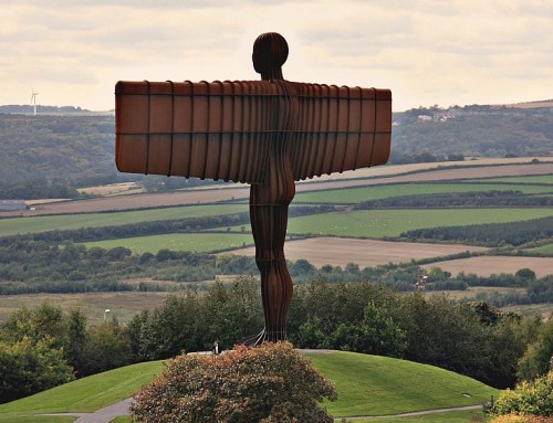 L’Angel of the North: la scultura di angelo più grande al mondo