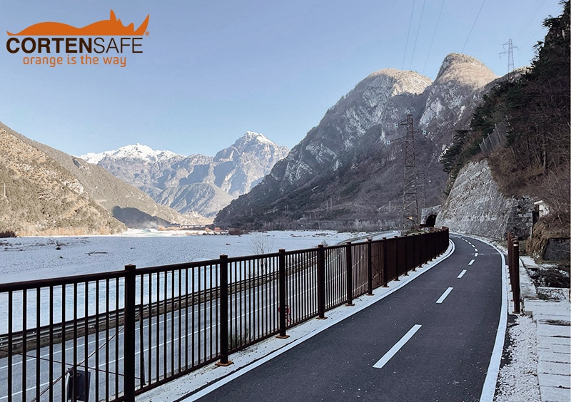Ciclovia-Alpe-Adria-leStrade-marzo-2025-Cortensafe-Venzone-Udine-(6) Ciclovia Alpe Adria - leStrade marzo 2025 - Venzone - Udine - 6