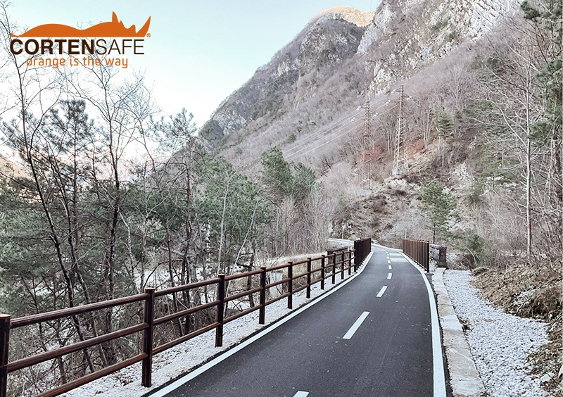 Ciclovia-Alpe-Adria-leStrade-marzo-2025-Cortensafe-Venzone-Udine-(9) Ciclovia Alpe Adria - leStrade marzo 2025 - Venzone - Udine - 9