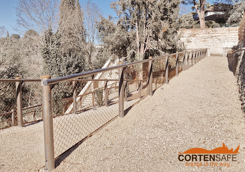 Staccionate e parapetti Cortensafe per Villa Valmarana ai Nani di Vicenza - 4