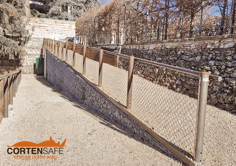 Staccionate e parapetti Cortensafe per Villa Valmarana ai Nani di Vicenza - 5